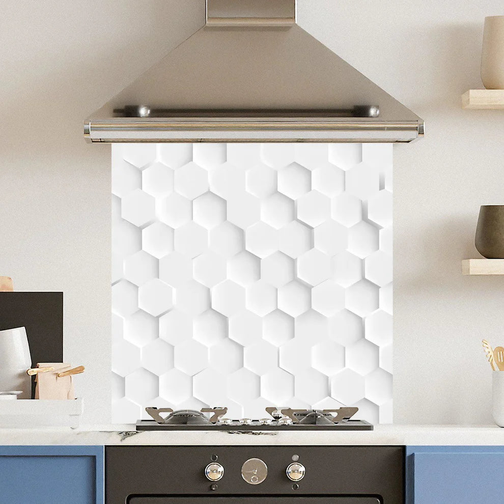 Patterned and Geometric kitchen splashbacks