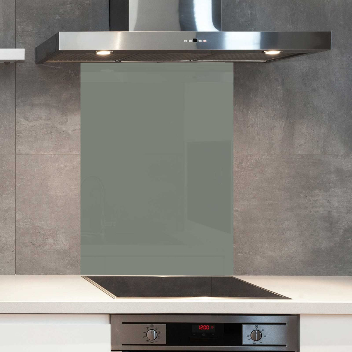 Mouse Tail — Toughened Glass Kitchen Splashback