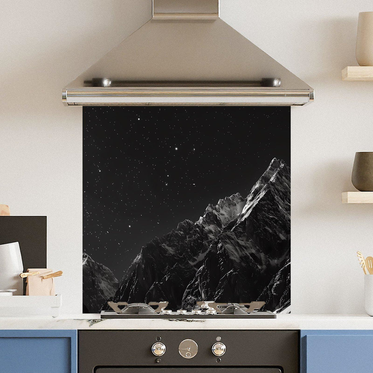 Full Moon — Toughened Glass Kitchen Splashback