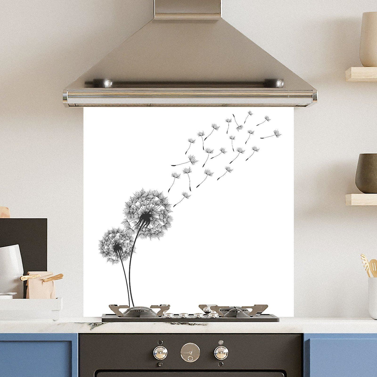 Daffodil — Toughened Glass Kitchen Splashback