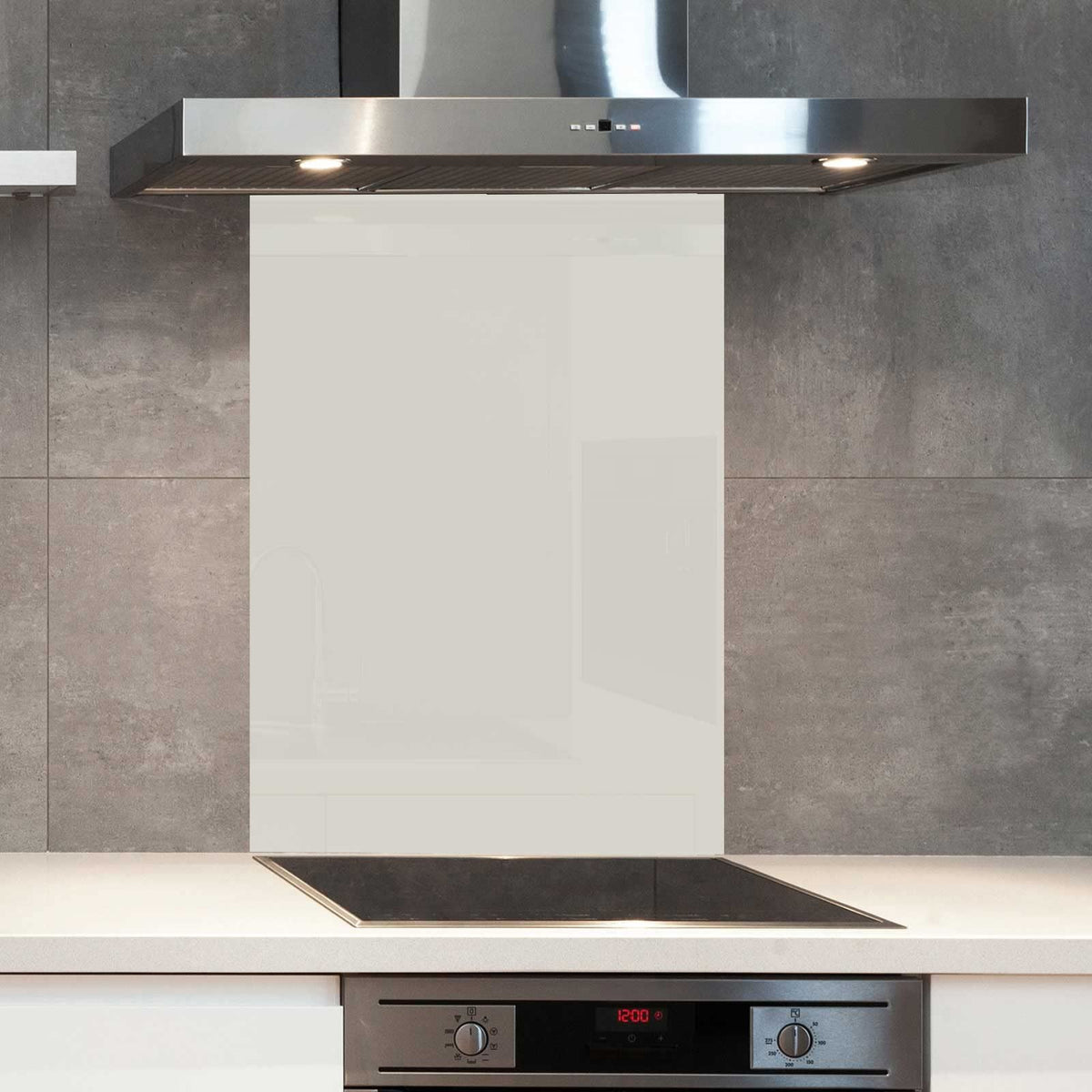 Spun Mohair — Toughened Glass Kitchen Splashback