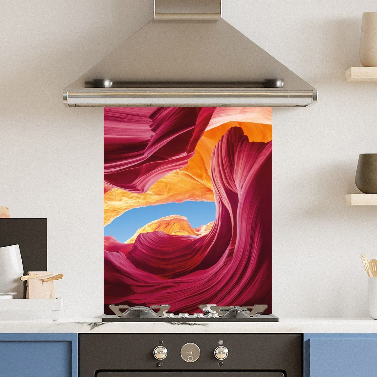 Canyon — Toughened Glass Kitchen Splashback