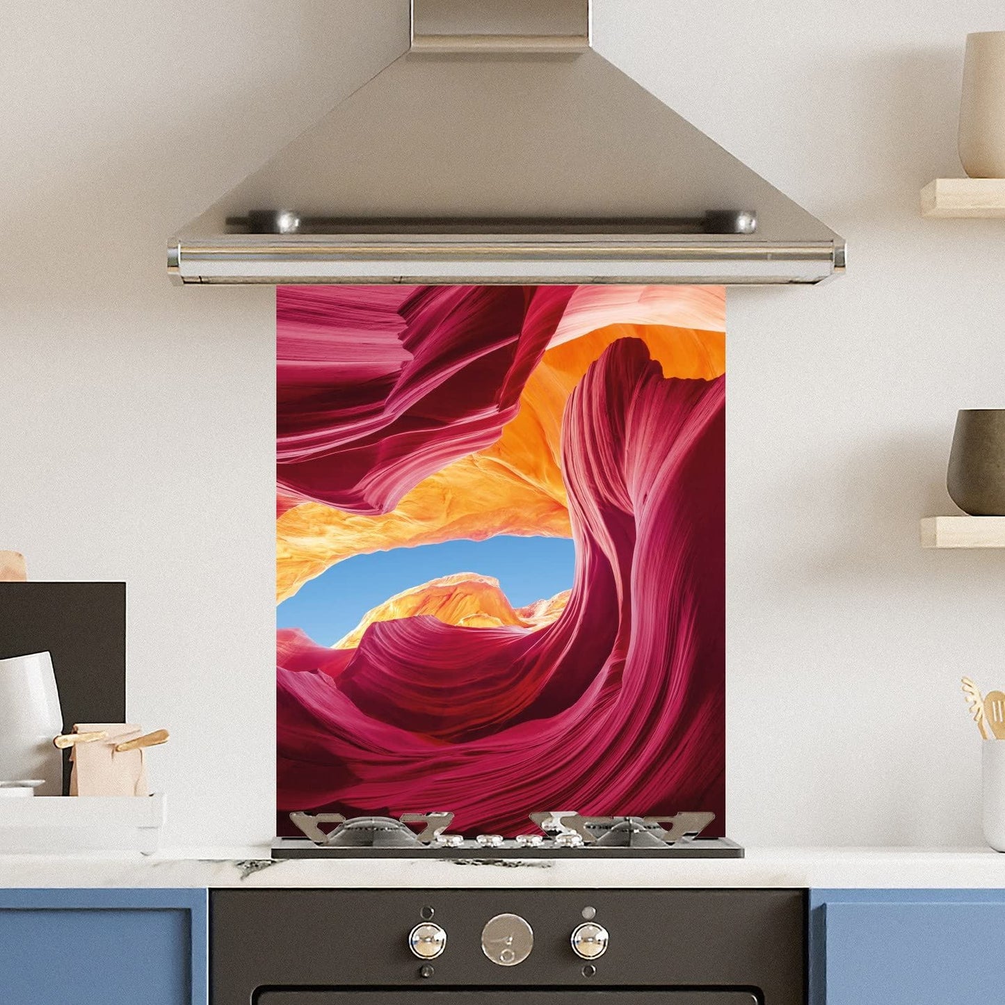 Canyon — Toughened Glass Kitchen Splashback