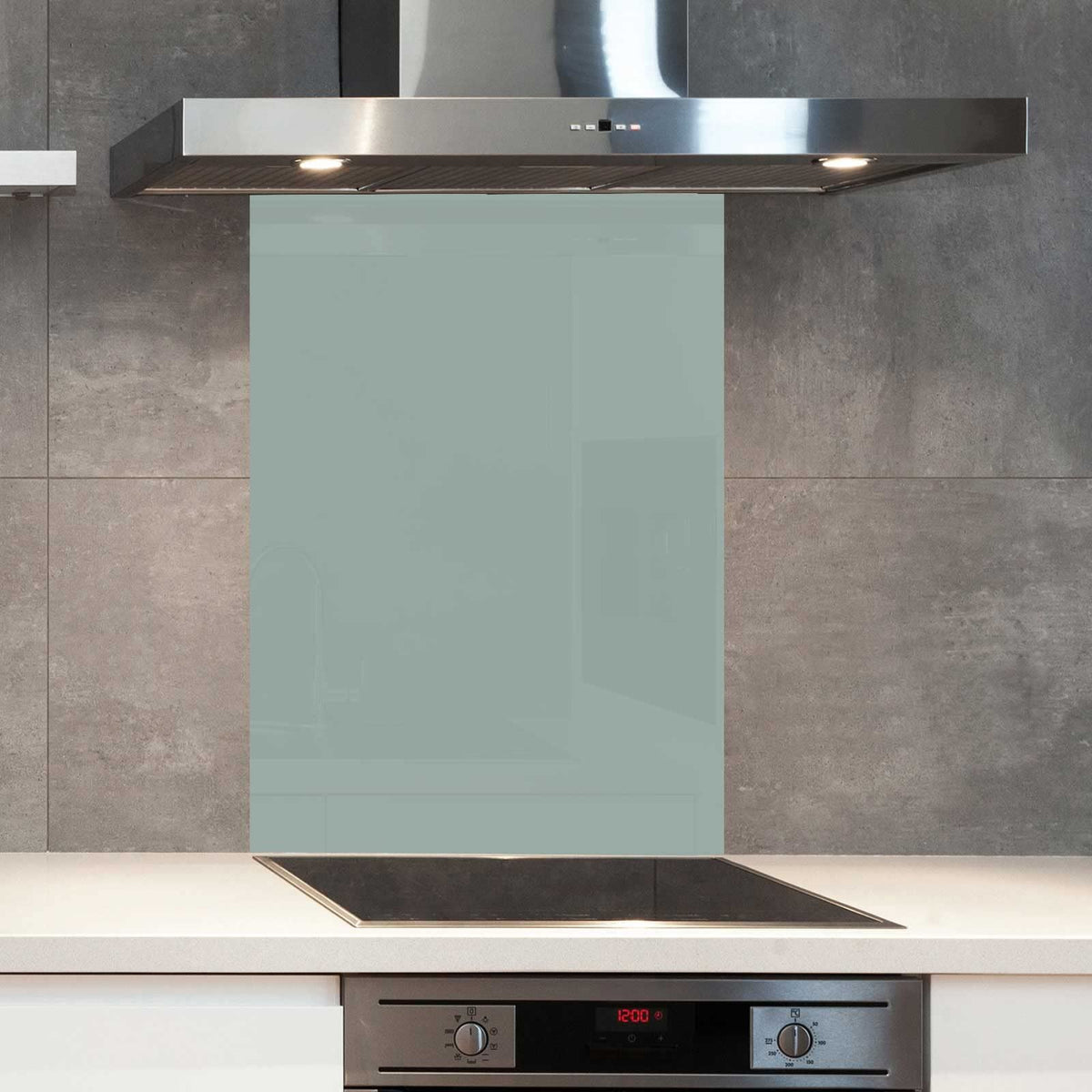 Fresh Foliage — Toughened Glass Kitchen Splashback