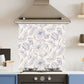 Lavender Flowers — Toughened Glass Kitchen Splashback