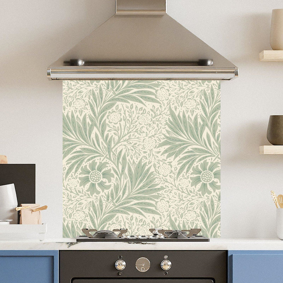 Floral splashbacks and botanical kitchen splashbacks