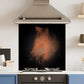 Premium Various Sizes Coffee Dust 6mm Glass Toughened Kitchen Splashback