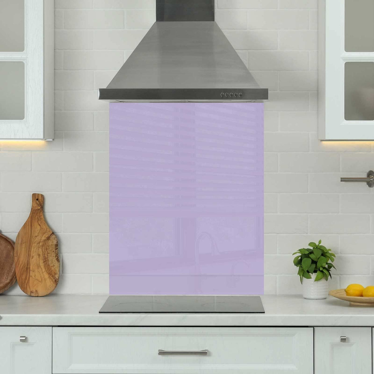 Purple — Toughened Glass Kitchen Splashback
